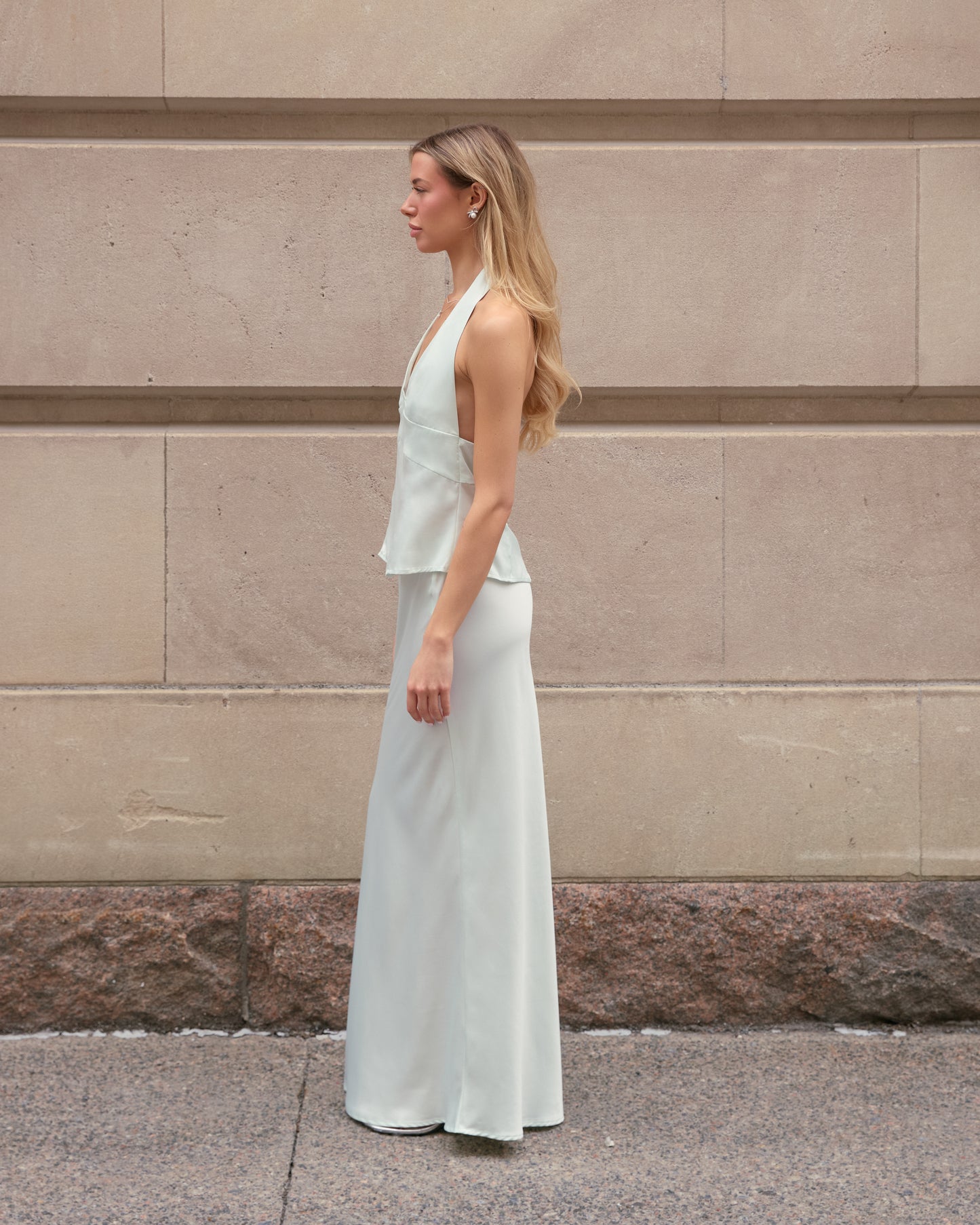 Sage Long Skirt
