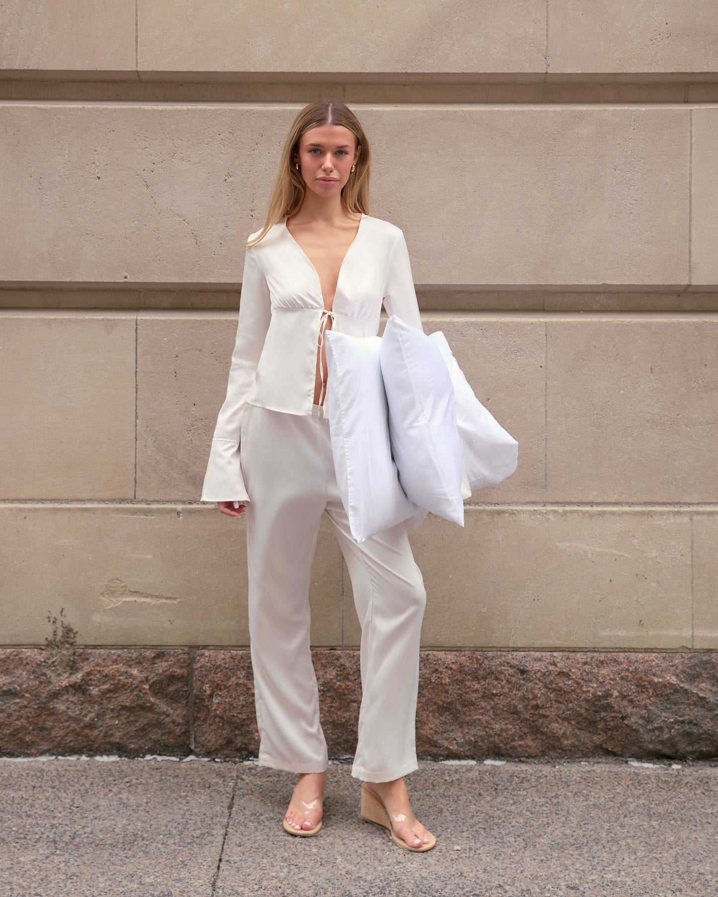 Ivory Trousers