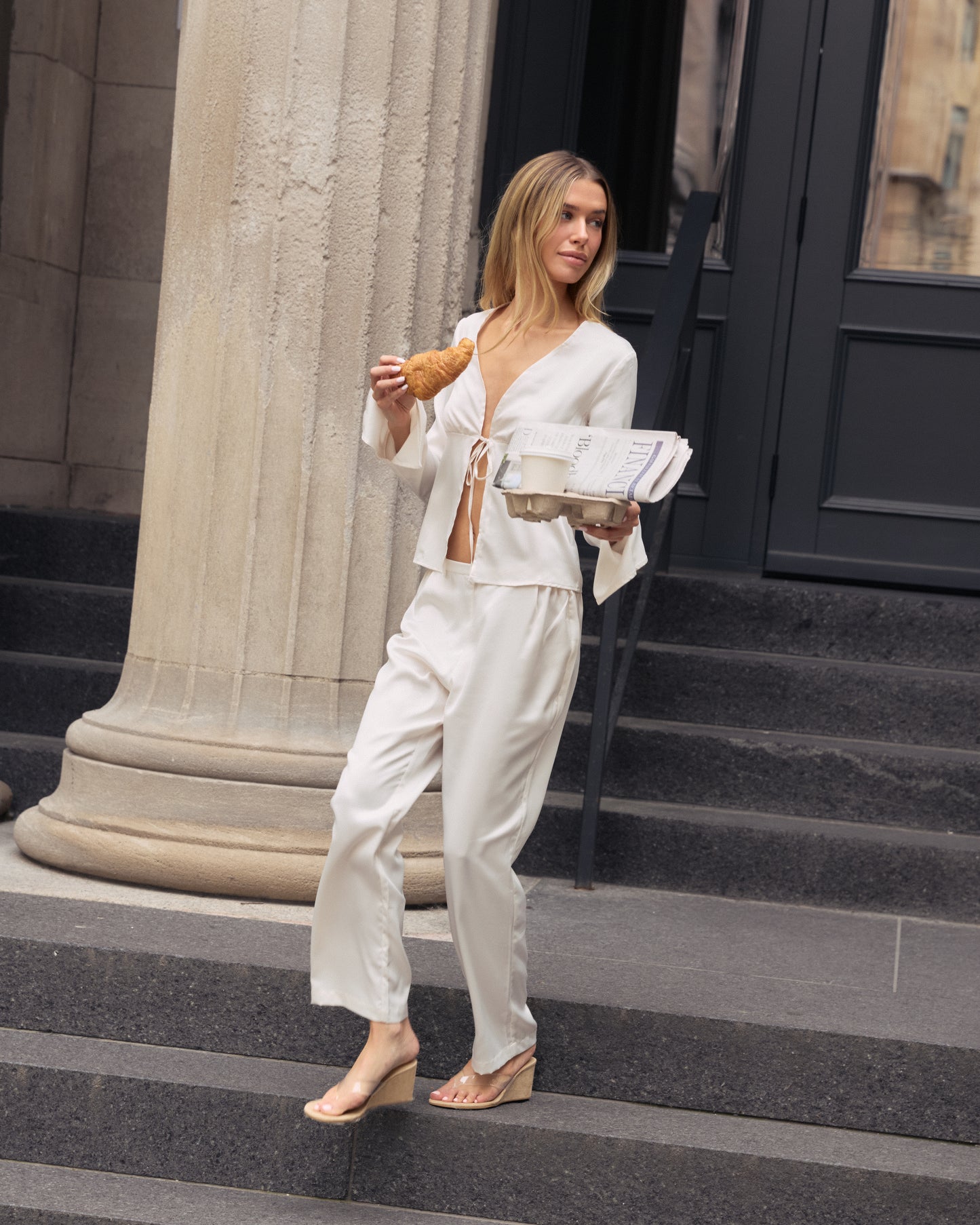 Ivory Trousers